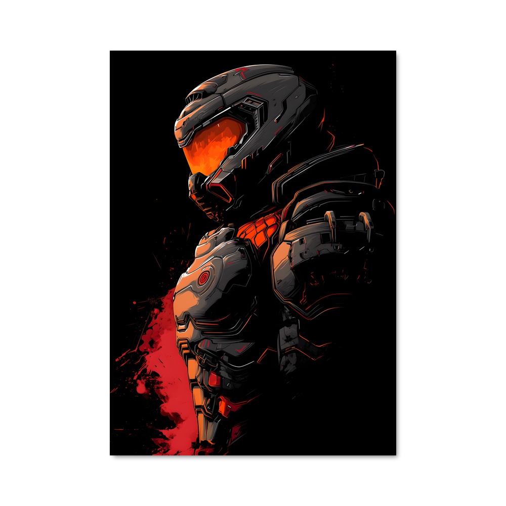 Poster Doom Slayer: Ascension Rouge